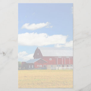 Red Barn Briefpapier
