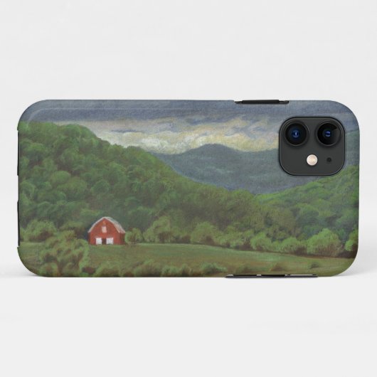 Red Barn Case-Mate iPhone Case (Achterkant (horizontaal))