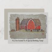 Red Barn en Silo Kaart (Voorkant / Achterkant)