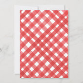 Red Barn Farm Animaux Anniversaire Carte de remerc (Dos)