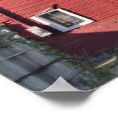 Red Barn Foto Poster (Hoek)