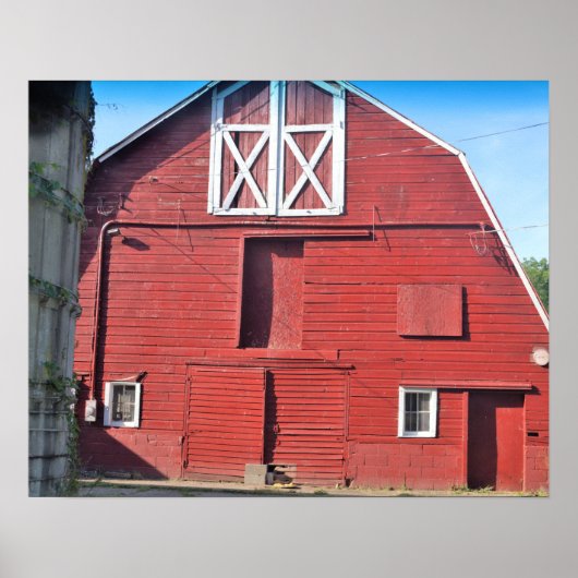 Red Barn Foto Poster (Voorkant)