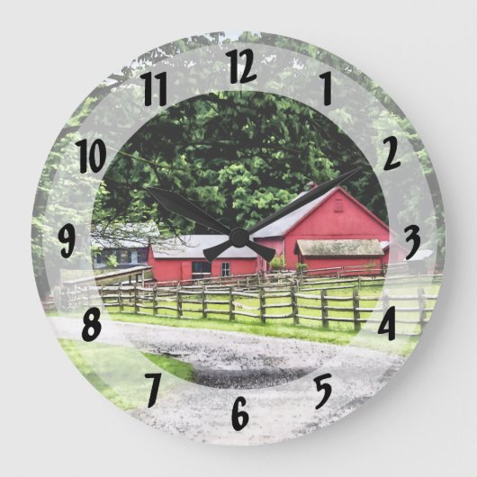 Red Barn Grote Klok (Voorkant)