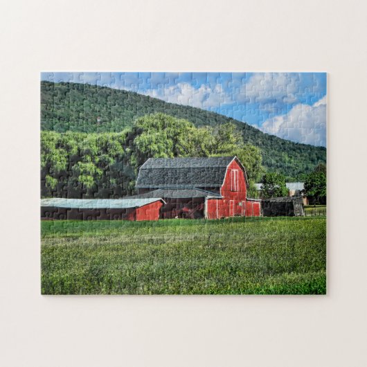 Red Barn Legpuzzel (Horizontaal)