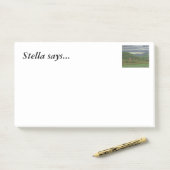 Red Barn Post-it® Notes (Op bureau)