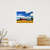 Red Barn Poster (Keuken)