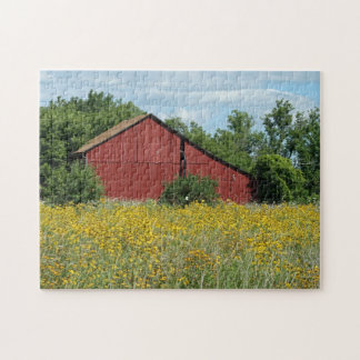 Red Barn Puzzle Legpuzzel