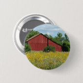 Red Barn Ronde Button 5,7 Cm (Voorkant /achterkant)
