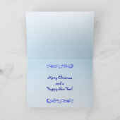 Red Barns Kerstmis Feestdagen Kaart (Binnen)