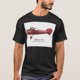 Red Baron ook bekend als Manfred von Richthofen en T-shirt