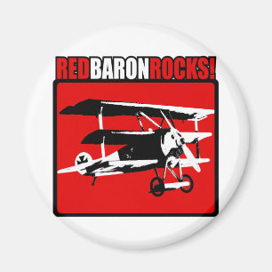Red Baron Rocks. Magneet