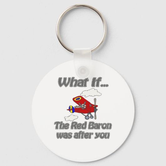 Red Baron Sleutelhanger (Voorkant)