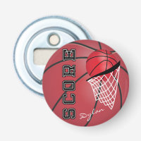 Red Basketball en Net