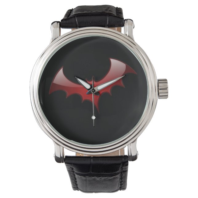 Red Bat Horloge (Voorkant)