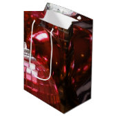 Red Baubles cadeautas (Voorkant Gekanteld)