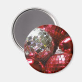 Red Baubles friet magnet Magneet (Voorkant / Achterkant)