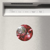 Red Baubles friet magnet Magneet (Insitu (Vaatwasser))