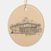 Red Bay Hotel Ceramic Ornament (Links)