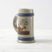 Red Beard Beer Stein Bierpul (Voorkant links)