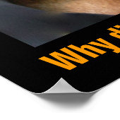 Red bedreigde wilde dieren Orphan Orangutan Poster (Hoek)