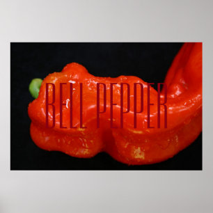 Red Bell Pepper Poster