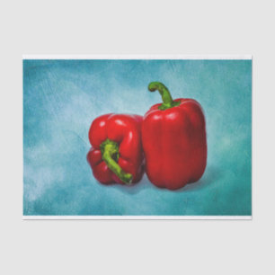 Red Bell Peppers Tissuepapier