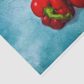 Red Bell Peppers Tissuepapier (Detail)