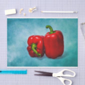 Red Bell Peppers Tissuepapier (Craft)