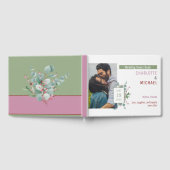 Red Berries & Eucalyptus Mariage livre d'hôtes (Complet)