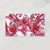 RED BERRIES SWIRLS VISITEKAARTJE (Achterkant)