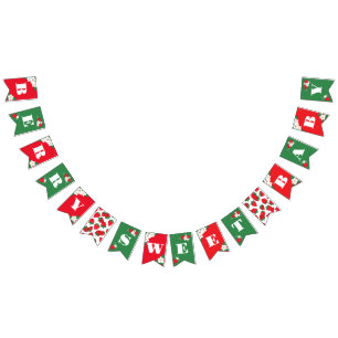 Red Berry Sweet Baby Strawberry Baby shower Vlaggetjes