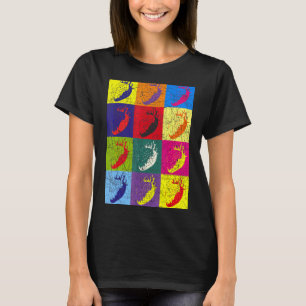 Red Berry Zomer Voedsel Fruit Pop Kunst Aardbei 1 T-shirt
