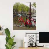 Red Bike 2 Poster (Thuiskantoor)