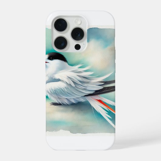 Red Billed Tropicbird 051024AREF105 - Watercolor (Verso)