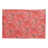 Red Bird Rhapsody Kussensloop (Achterkant)