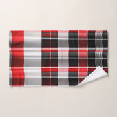Red Black Abstract Pset Popular Collectie Bad Handdoek (Handdoek)