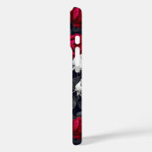 Red Black and White Goth Rose iPhone / coque ipad (Verso / Gauche)