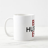 Red Black beste man ooit Koffiemok (Links)