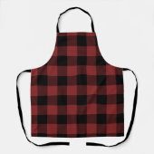 Red Black Buffalo Check Pset Schort (Voorkant)
