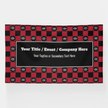Red Black Check - Bedrijfsevenement / Trade Show