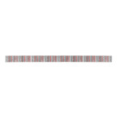 Red Black en white Southwestern Pattern Lint (Voorkant)