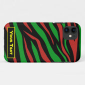 Red Black Green - een Tribe genaamd Quest Thema Case-Mate iPhone Case (Achterkant (horizontaal))
