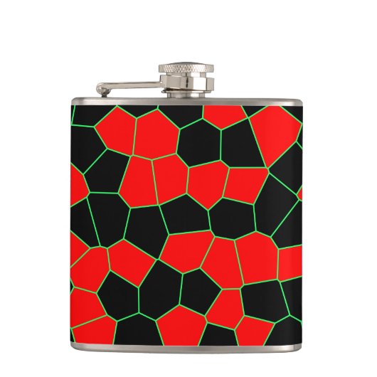 Red Black Green Heupfles (Voorkant)