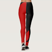 Red Black Leggings (Achterkant)