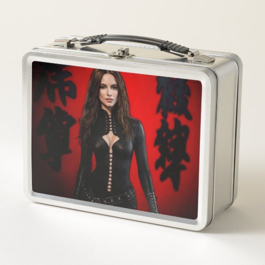 Red Black lunchbox (Devant)