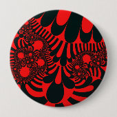 Red Black Mod Huge Button (Voorkant)