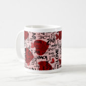 Red & Black Mug (Devant gauche)