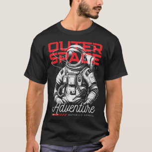 Red & Black Outerspace Vision Tee T-shirt