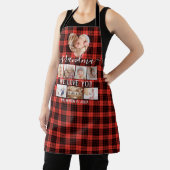 Red Black Pset 8 Photo Collage Gift Personated Schort (Insitu)