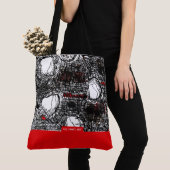 Red & Black Scribble, sacs à main (De près)